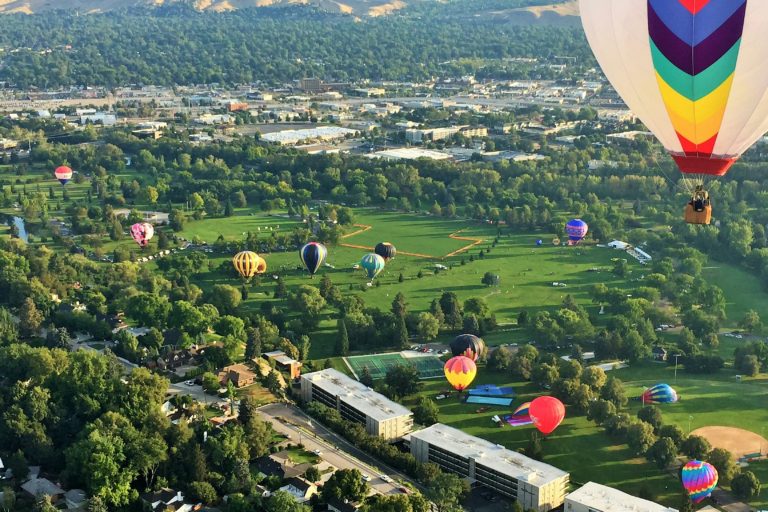 boise hot air balloons Underrated U.S. Cities worth visiting