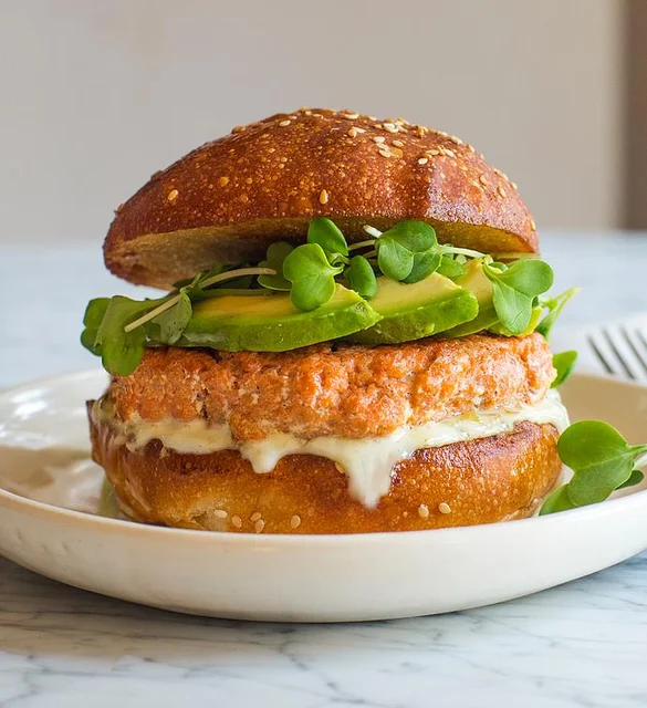 salmon burgers super bowl party bundle