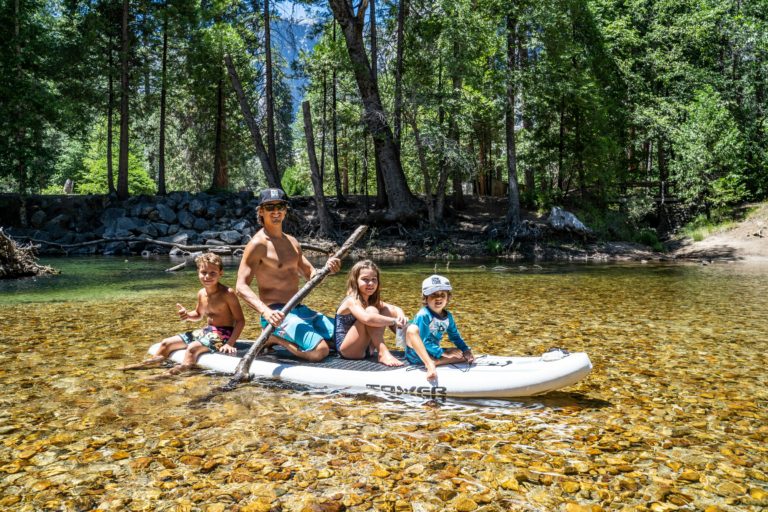 Best Family Spring Break Destinations family on paddle board