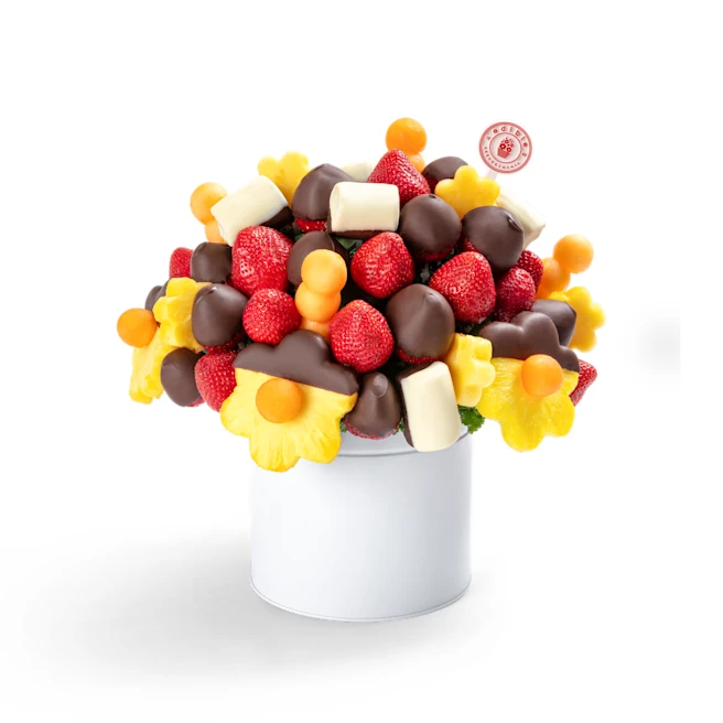 Berry Chocolate Bouquet® Dipped Pineapple & Bananas mother's day gift baskets