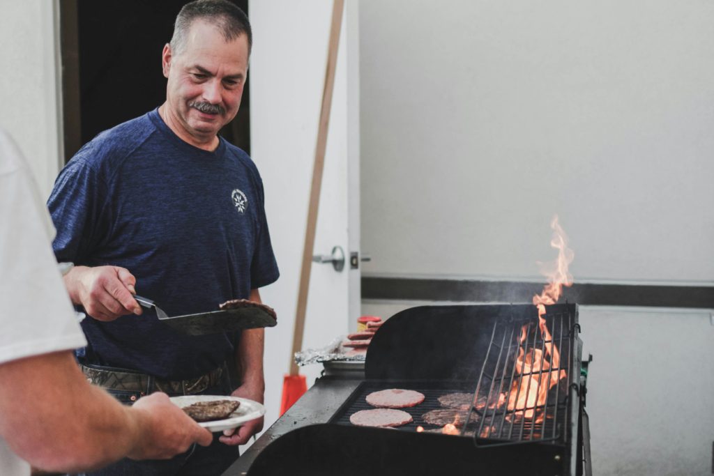 grilling bbq barbecue cookout man grilling memorial day bbq budget